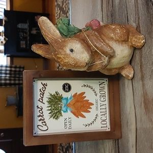 Easter Bunny and Small Sign